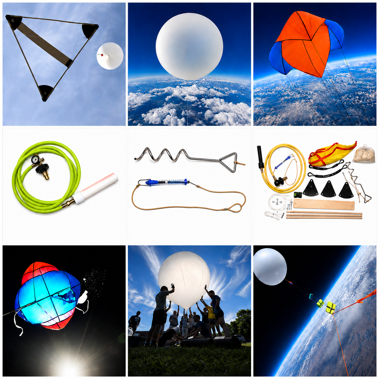 HAB Parachutes and Accessories