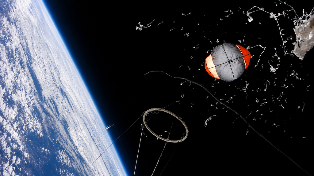 High Altitude Balloon Parachutes
