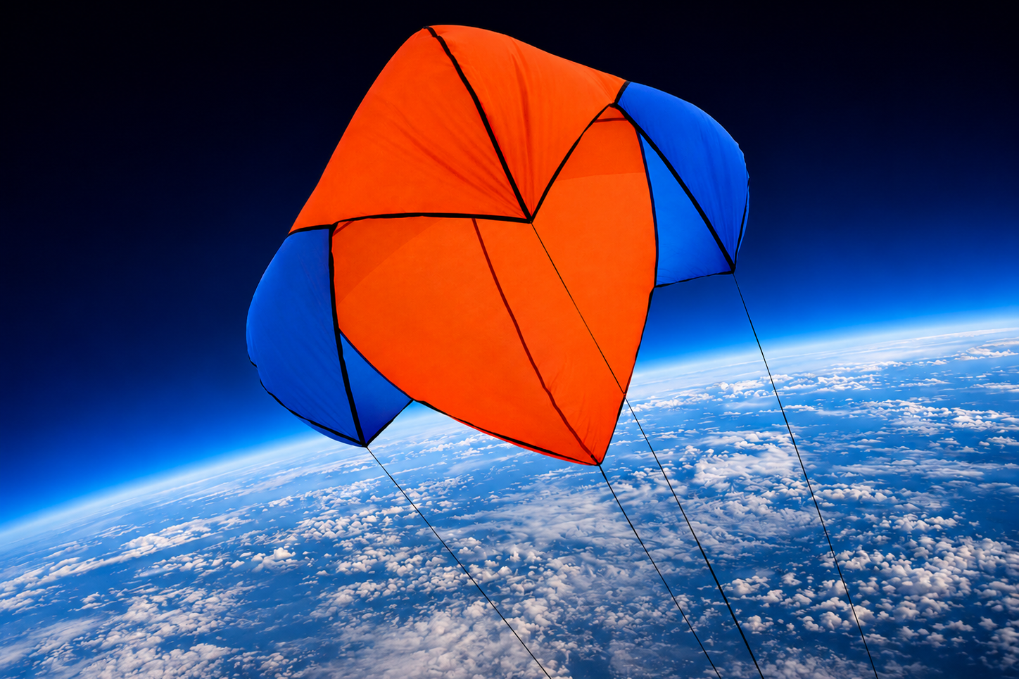 High Altitude Balloon Parachutes
