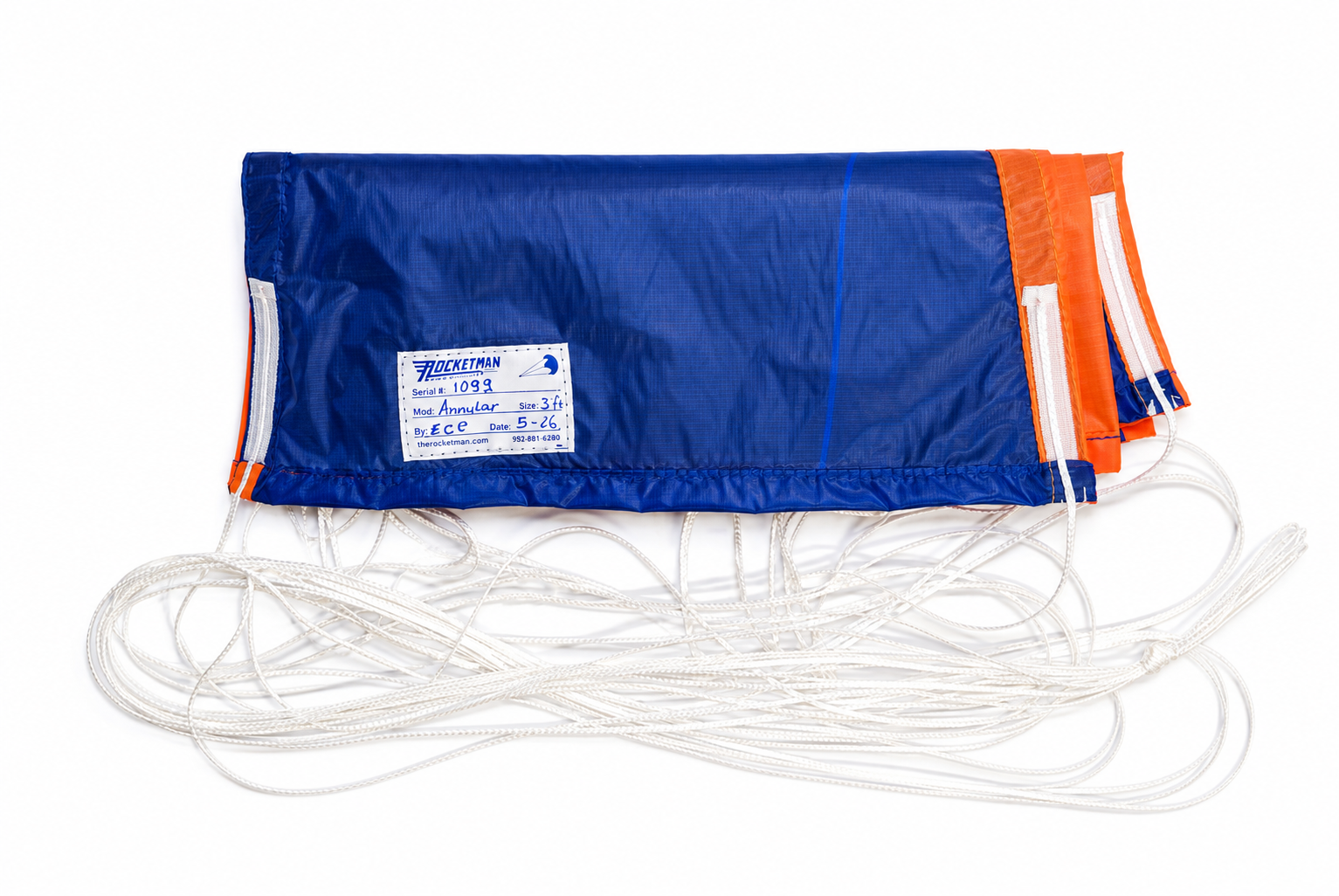 Rocketman Ultra-Light Annular Parachutes