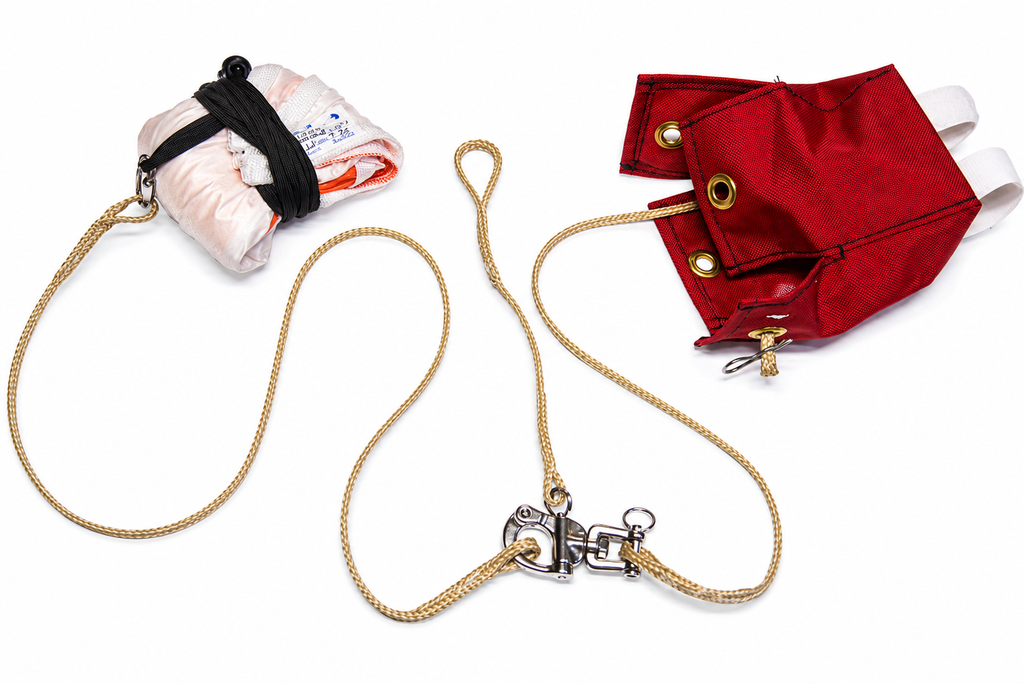 Hang Gliding Drogue Parachute & Parachute Pack