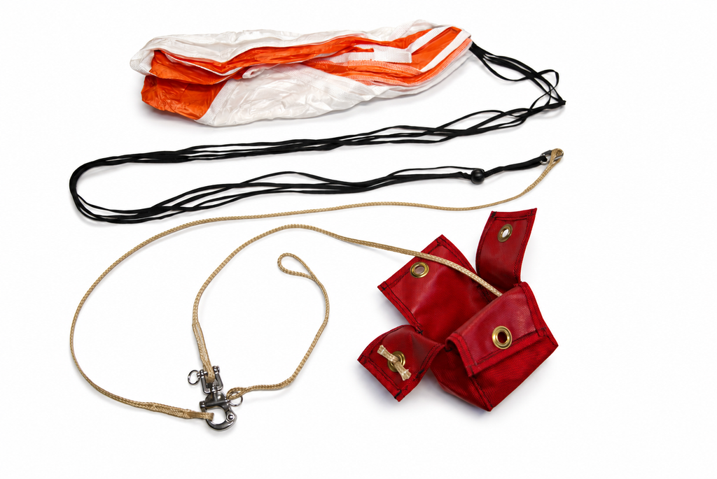 Hang Gliding Drogue Parachute & Parachute Pack