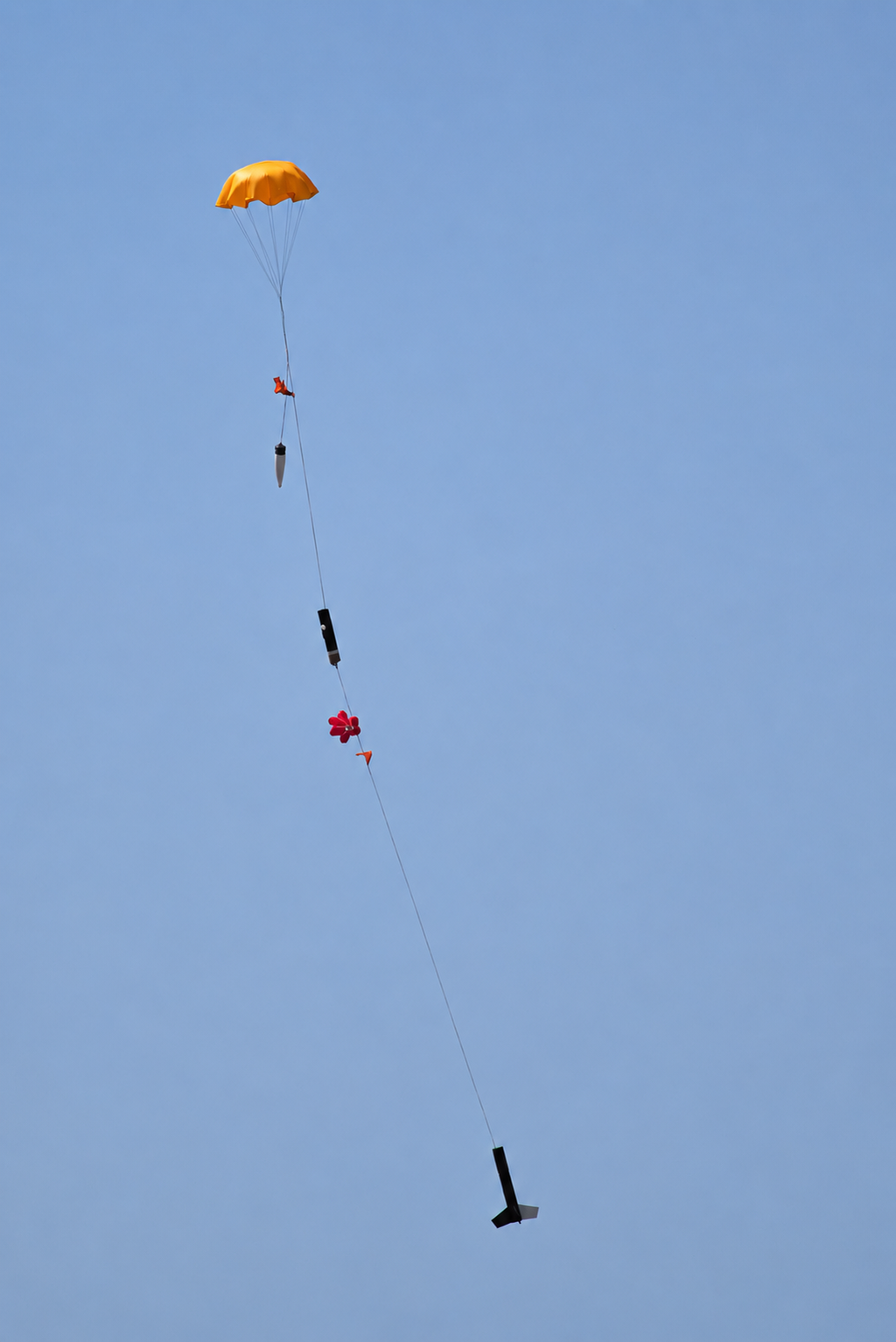 Hexagon Model Rocketry Parachutes