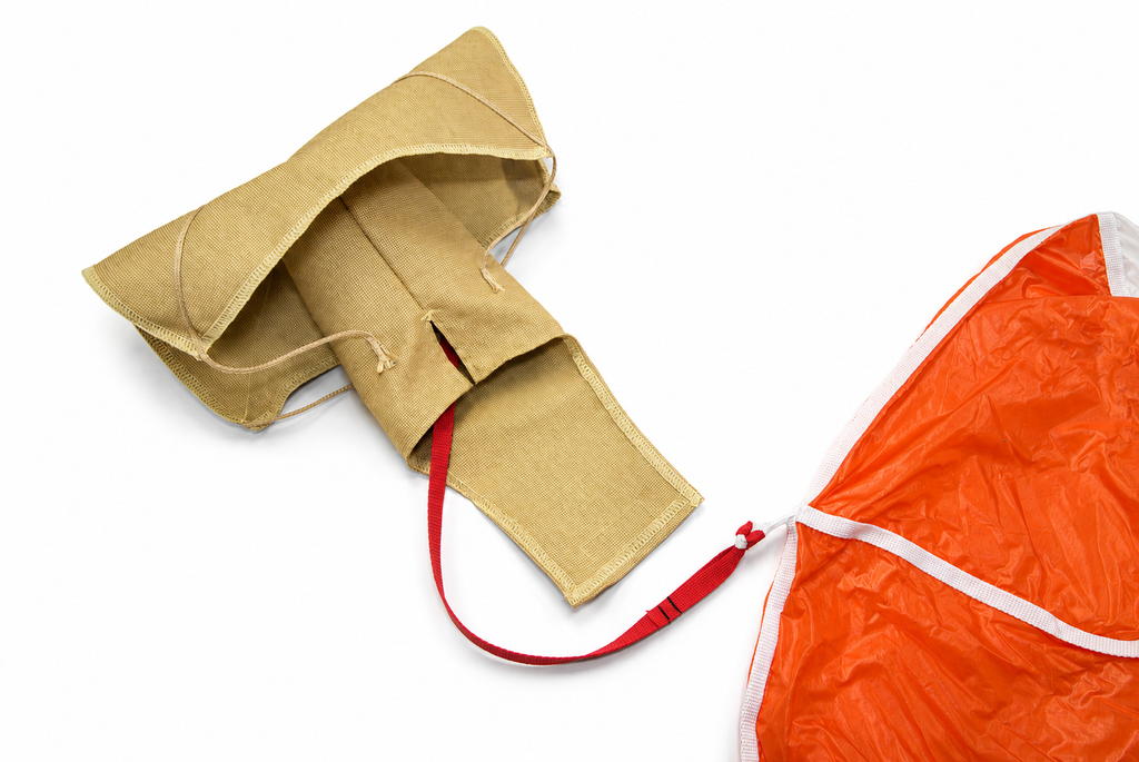 Deployment Bag with sewn in Kevlar Pilot Chute