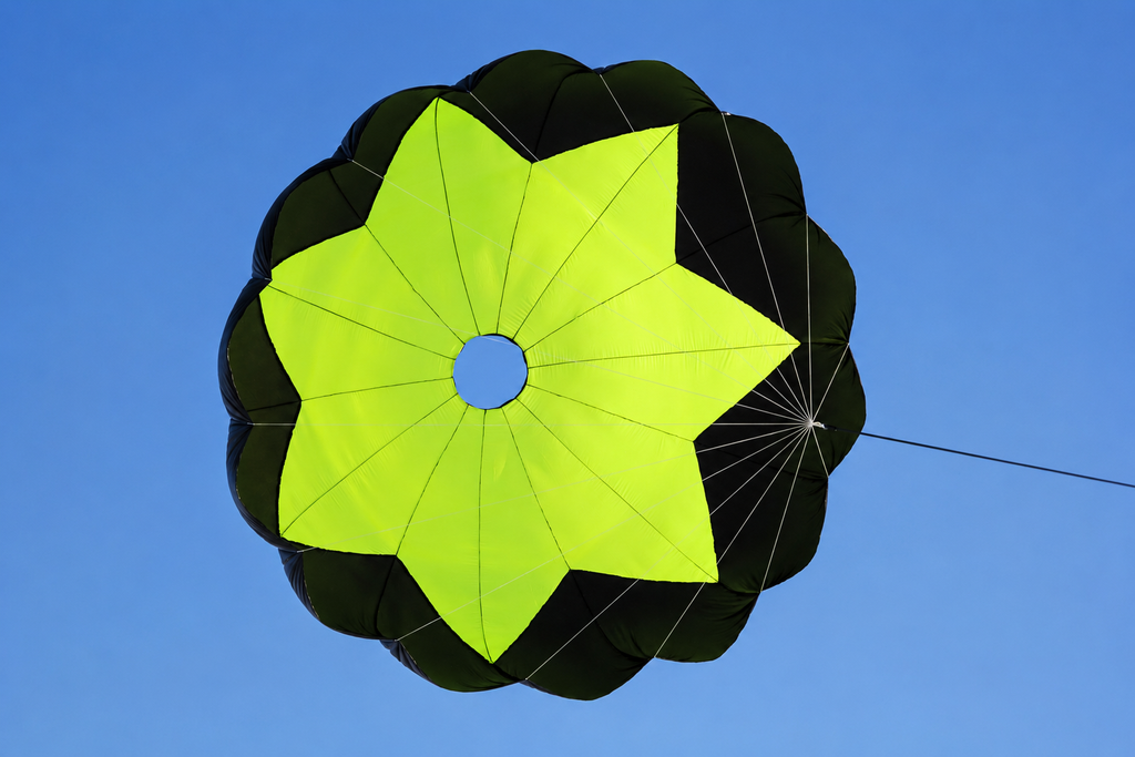 Rocketman Star PolyConical Parachutes