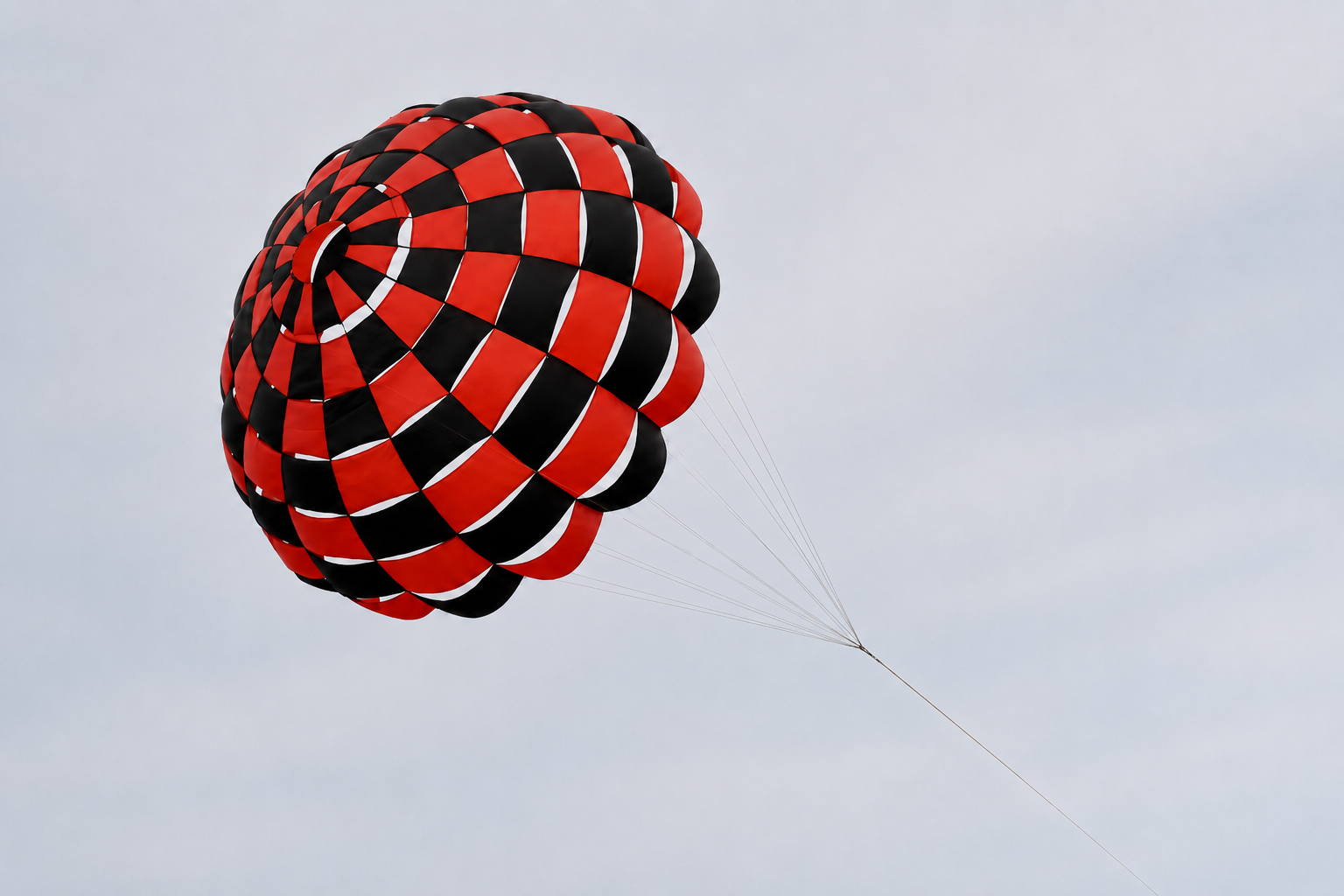 Rocketman Checkered Ring Sail Parachutes