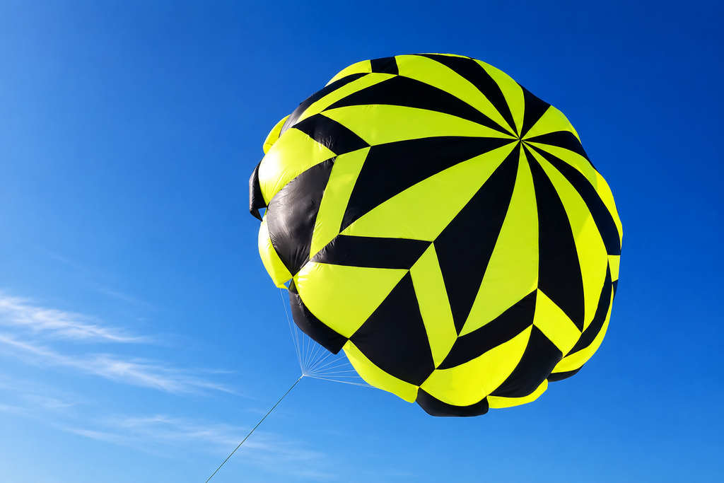 Rocketman Rotating Star Parachutes