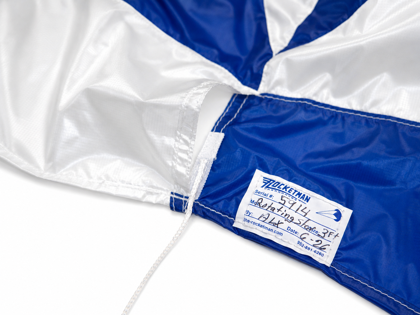 Rocketman Rotating Star Parachutes