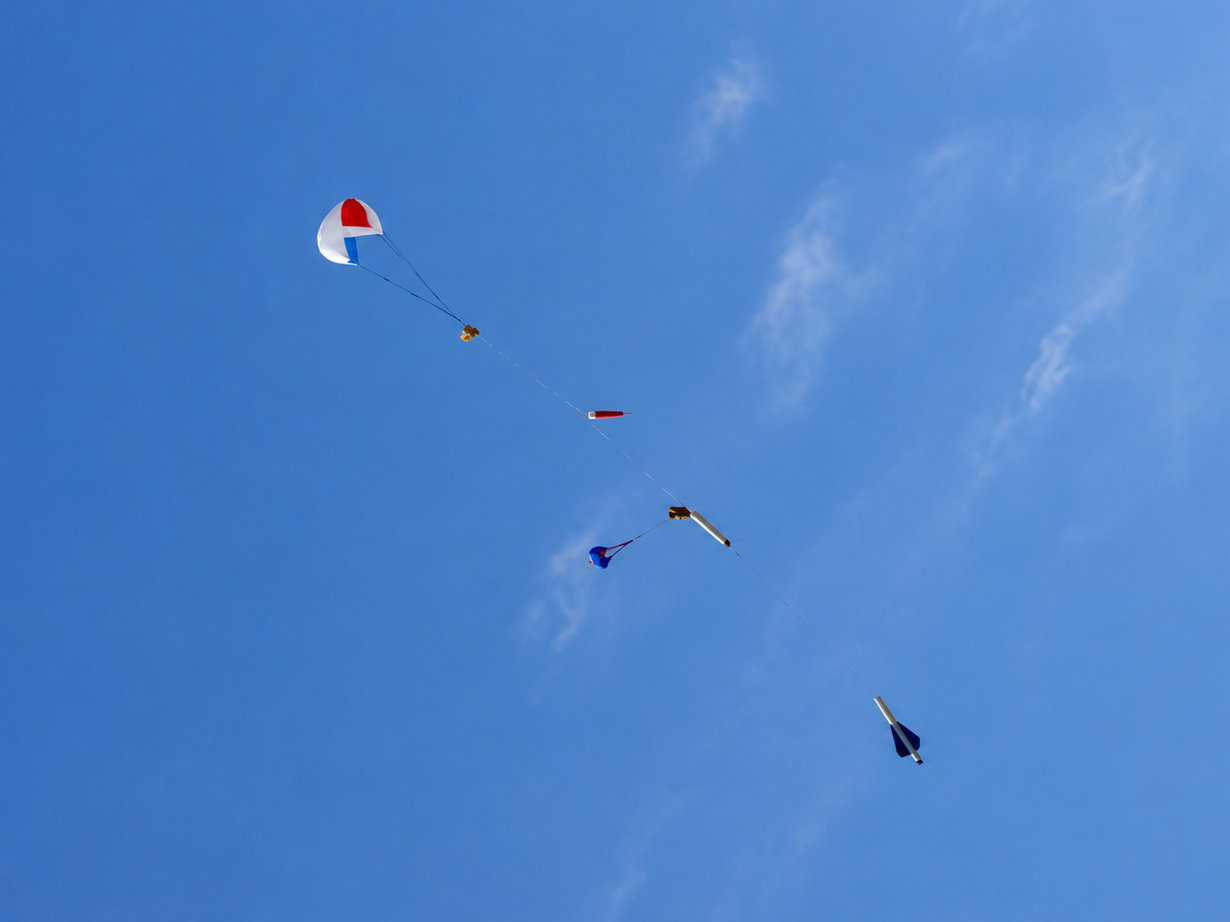 High, Mid, and Low Power Rocket Parachutes