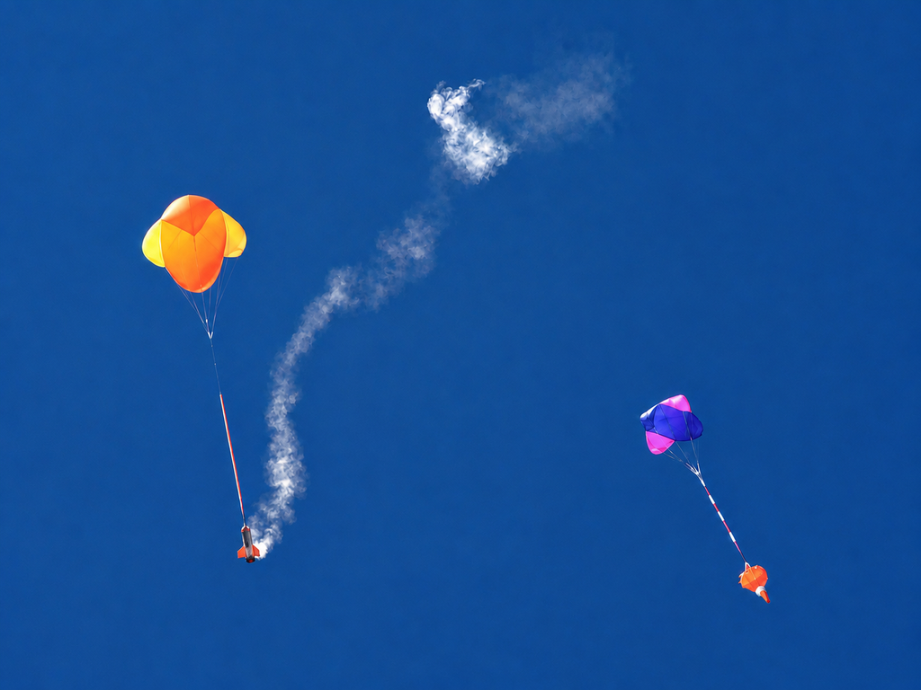 High, Mid, and Low Power Rocket Parachutes