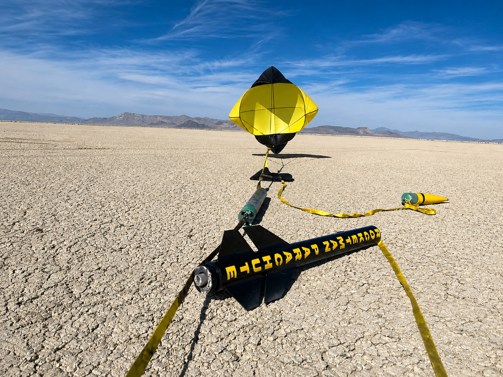 High, Mid, and Low Power Rocket Parachutes