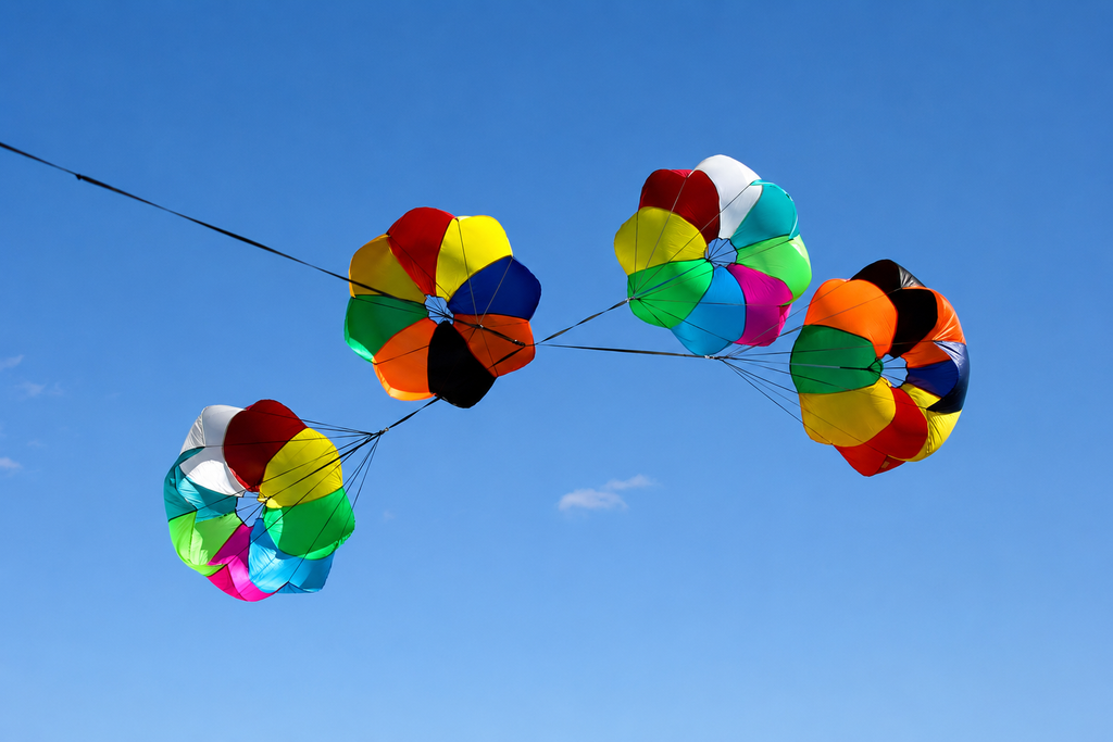 Rocketman High Performance CD 2.2 Parachutes