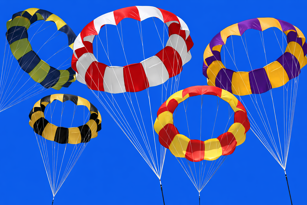 Rocketman Ultra-Light Annular Parachutes – Rocketman Parachutes Store