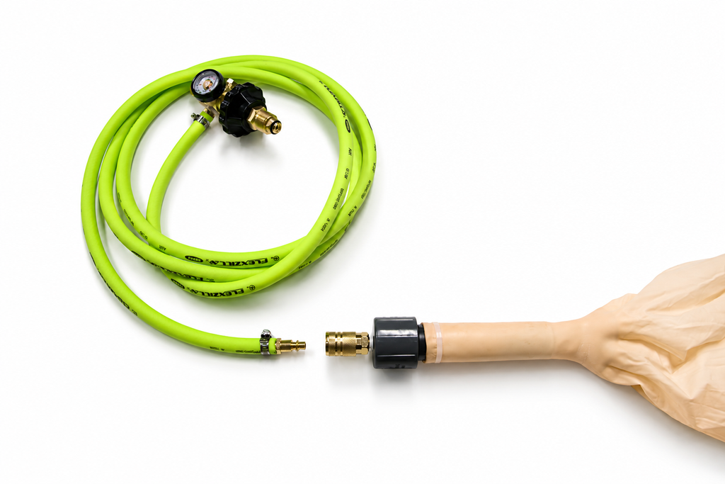 Quick Disconnect Inflator 1.4cm, 3cm and 5cm