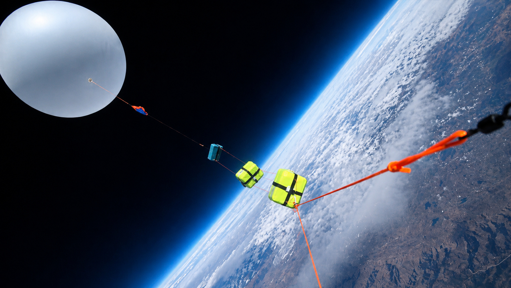 High Altitude Balloon Parachutes
