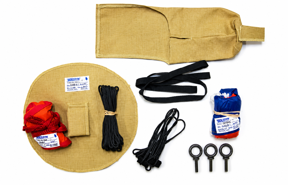 Rocketman Ultra-Light High-Performance CD 2.2 Parachutes
