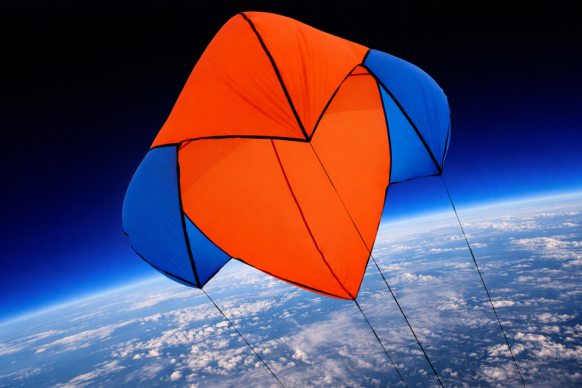 Rocketman Ultra-Light High-Performance CD 2.2 Parachutes