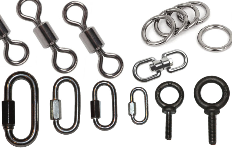 Swivels, Eyebolts and Quick Links