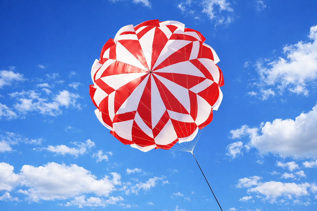 Rocketman Rotating Star Parachutes