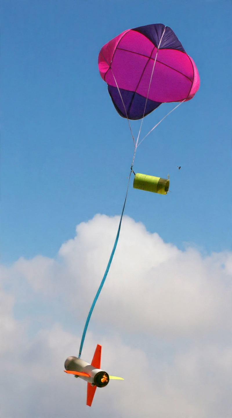High, Mid, and Low Power Rocket Parachutes